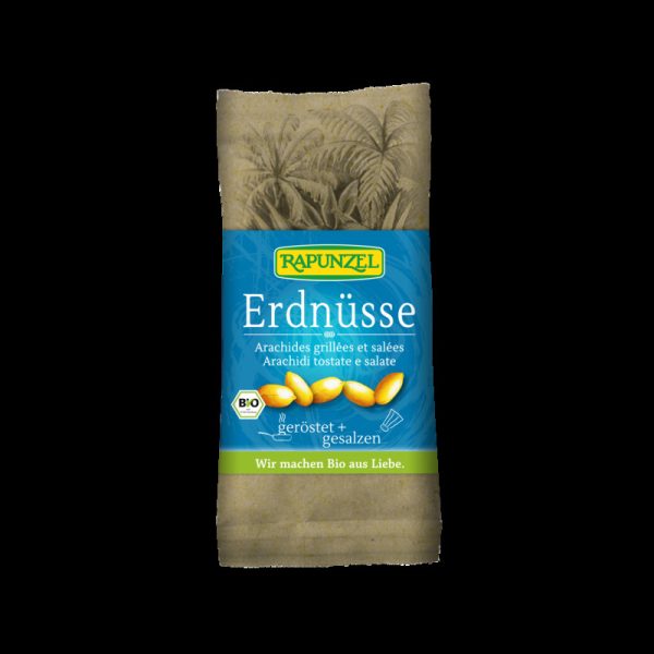 Erdnüsse geröstet + gesalzen Rapunzel