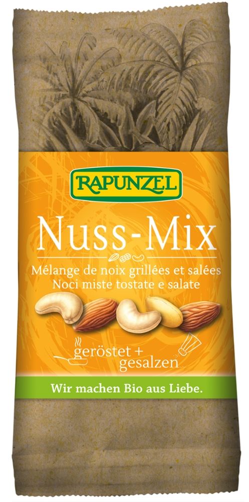 Rapunzel - Nuss-Mix geröstet & gesalzen 10 Stück zu 60 g