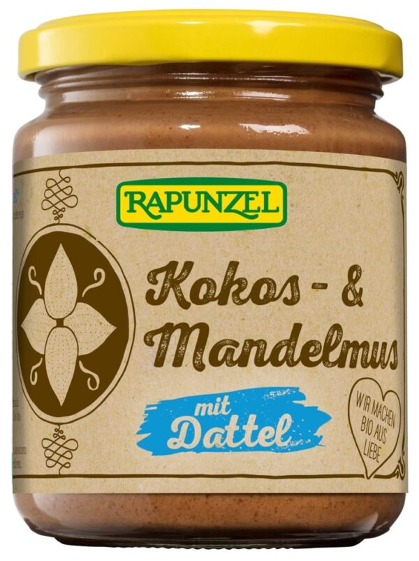 Kokos- & Mandelmus mit Dattel Rapunzel