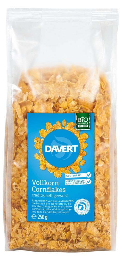 Davert - Vollkorn Cornflakes 6 Stück zu 250 g