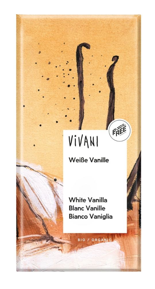 Vivani - Weiße Vanille 10 Stück zu 80 g