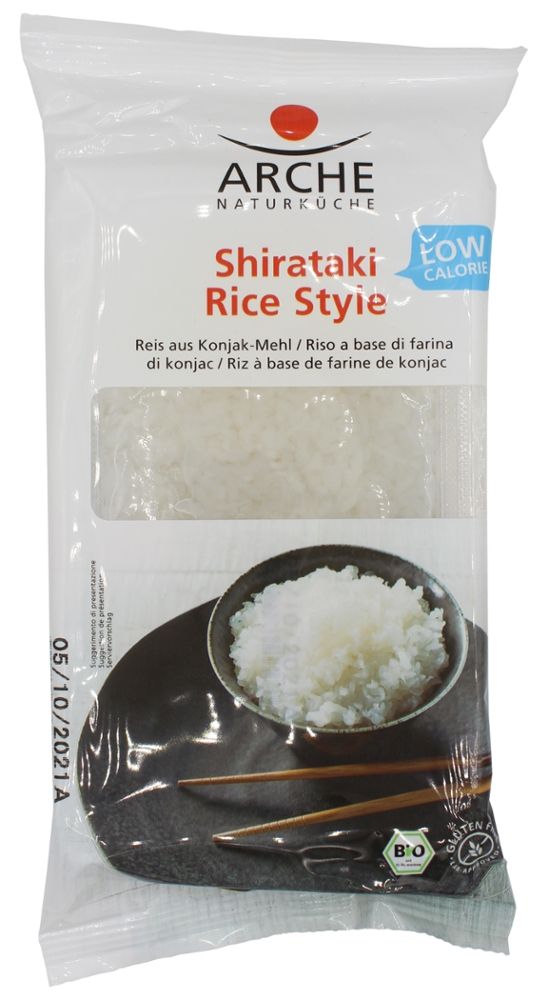 Arche - Shirataki Rice Style Konjak-Nudeln 6 Stück zu 294 g