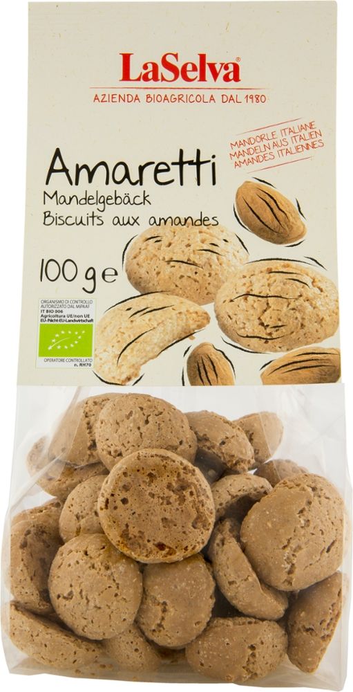 LaSelva - Amaretti Mandelgebäck 12 Stück zu 100 g