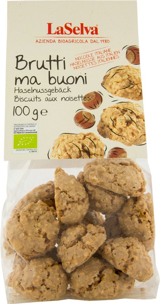 LaSelva - Brutti ma buoni Haselnussgebäck 12 Stück zu 100 g