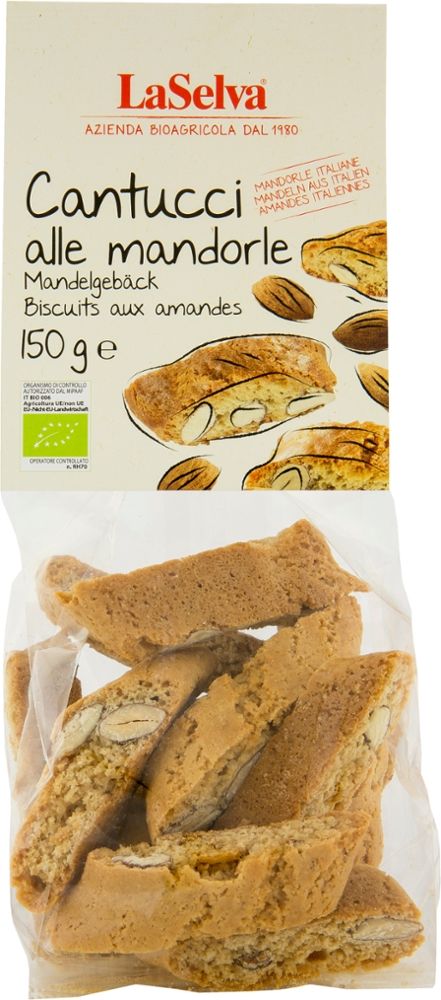 LaSelva - Cantucci alle mandorle Mandelgebäck 12 Stück zu 150 g