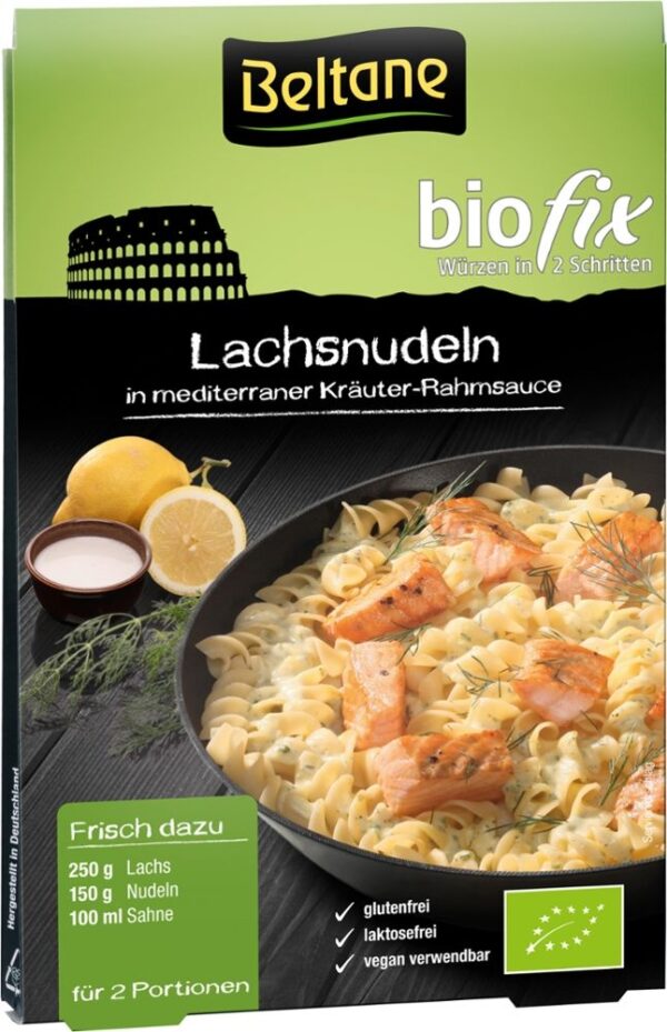 Biofix Lachsnudeln Beltane