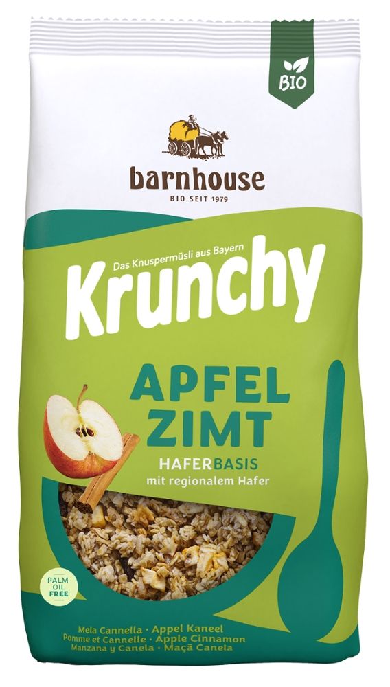 Barnhouse - Krunchy Apfel Zimt 6 Stück zu 750 g