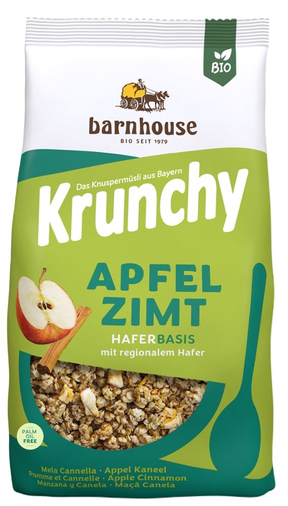 Barnhouse - Krunchy Apfel Zimt 6 Stück zu 375 g