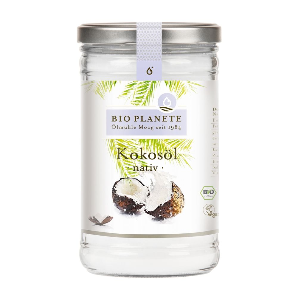 Bio Planete - Kokosöl nativ 4 Stück zu 950 ml