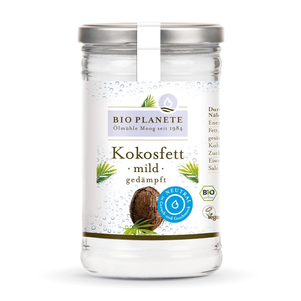 Bio Planete - Kokosfett 4 Stück zu 950 ml