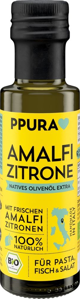 PPURA - Amalfi Zitrone natives Olivenöl extra 6 Stück zu 100 ml