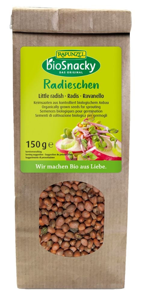 Rapunzel - Radieschen 4 Stück zu 150 g