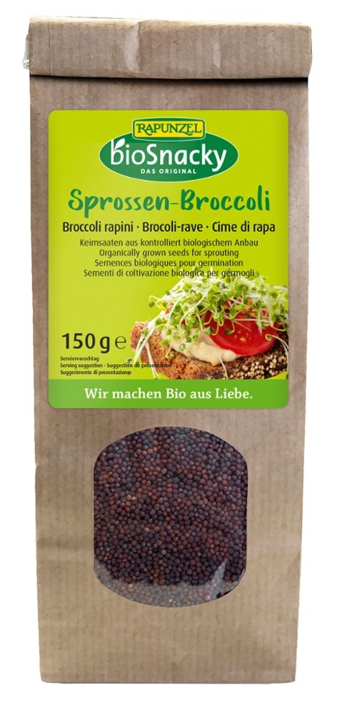 Rapunzel - Sprossen Broccoli 4 Stück zu 150 g