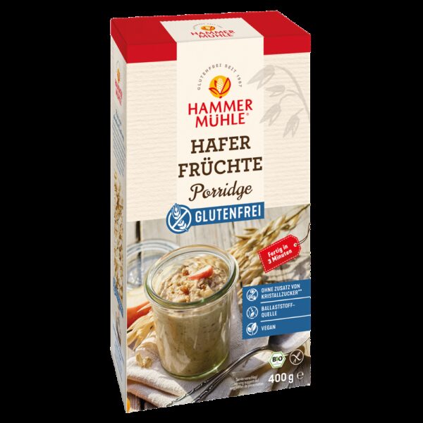 Hafer Früchte Porridge Hammermühle