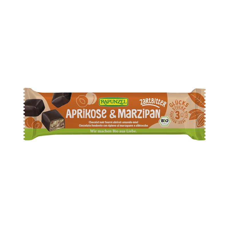 Marzipan-Aprikose Happen Zartbitter Rapunzel