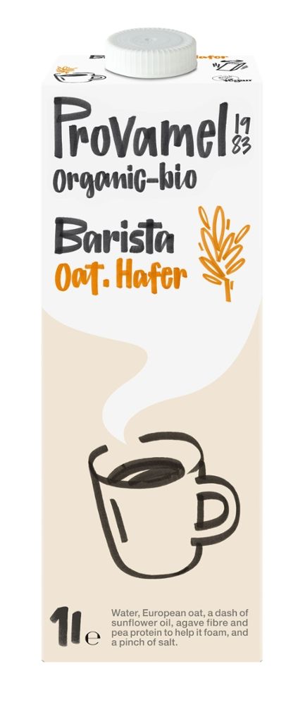 Provamel - Organic-bio Barista Hafer 8 Stück zu 1 l