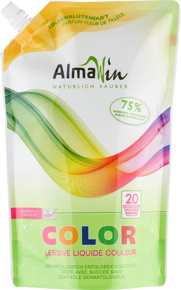 AlmaWin - Color Lindenblüte Waschmittel 6 Stück zu 1,5 l