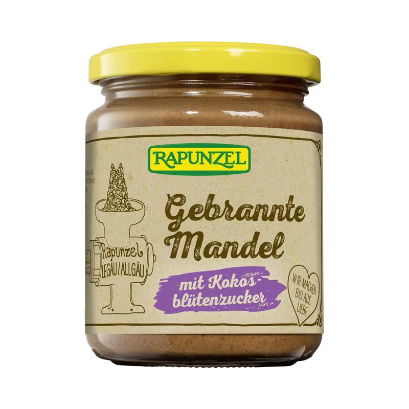 Gebrannte Mandel mit Kokosblütenzucker Rapunzel