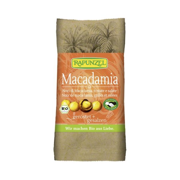 Macadamia geröstet + gesalzen Rapunzel