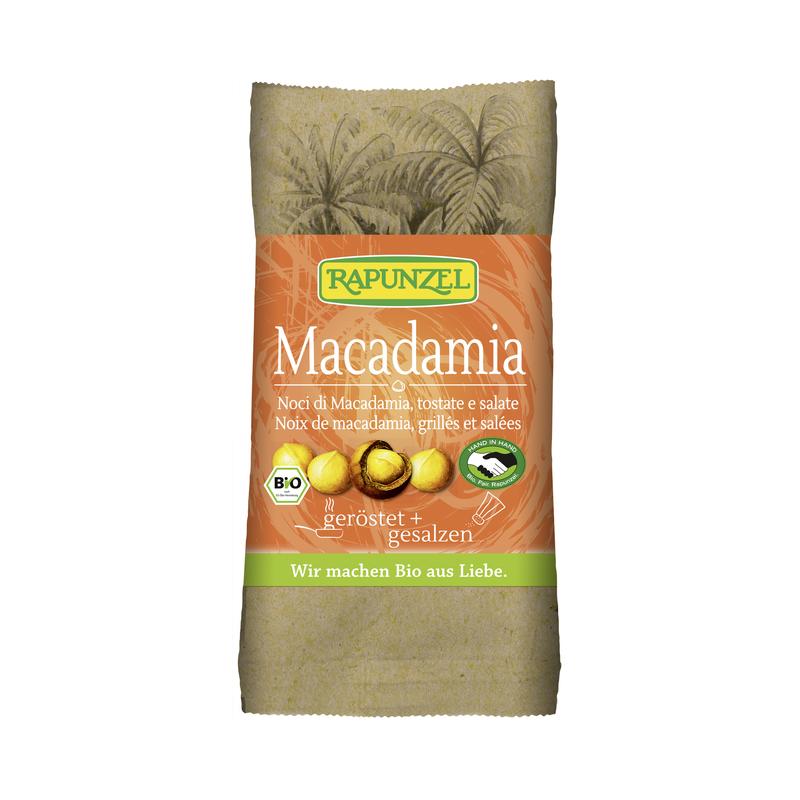 Macadamia geröstet + gesalzen Rapunzel