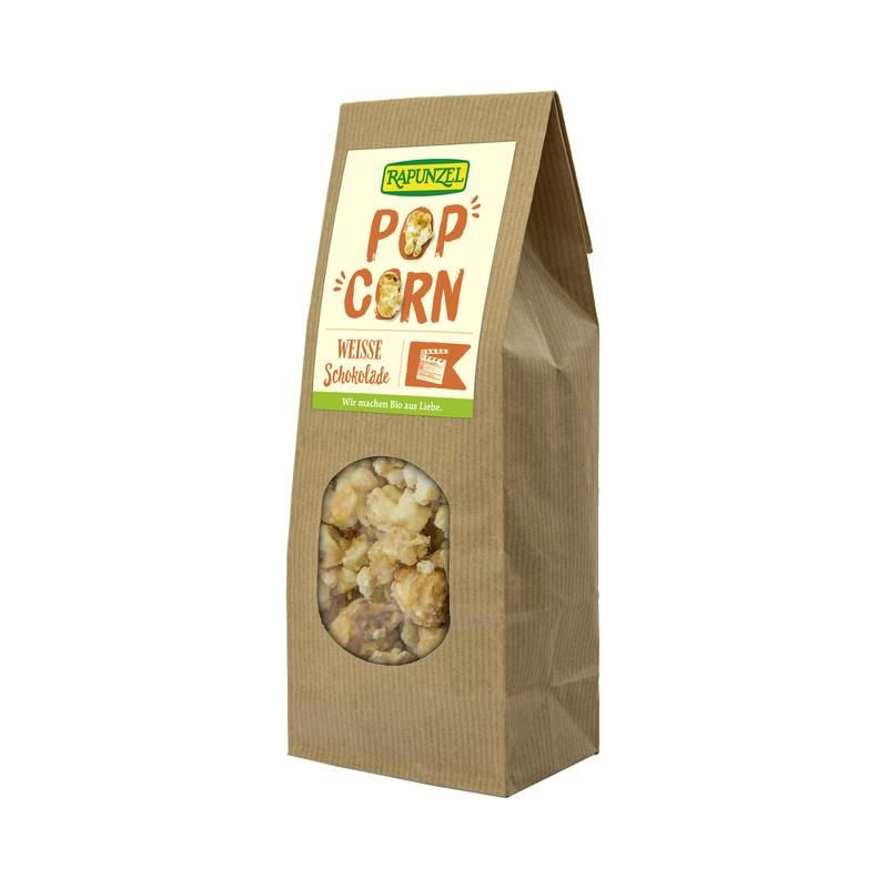 Popcorn weiße Schokolade Rapunzel
