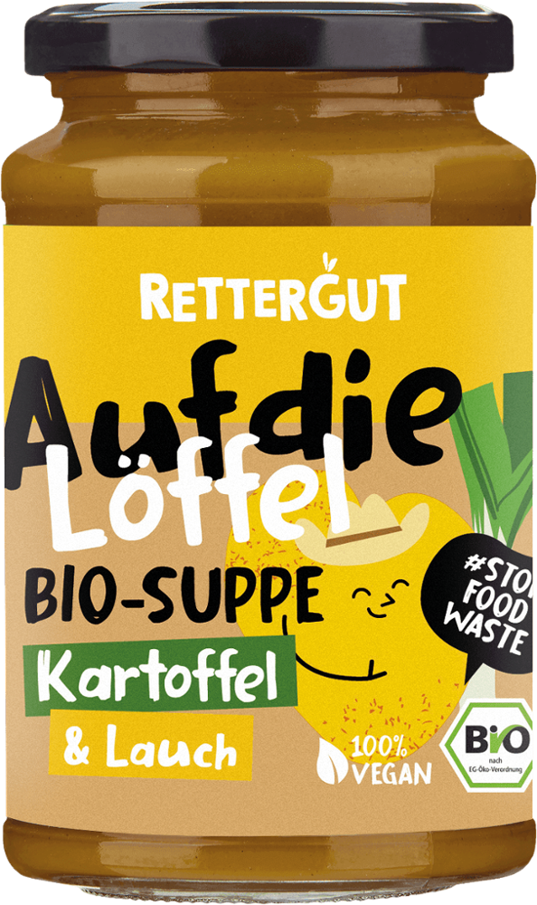 Rettergut - Bio-Suppe Kartoffel & Lauch 6 Stück zu 375 ml