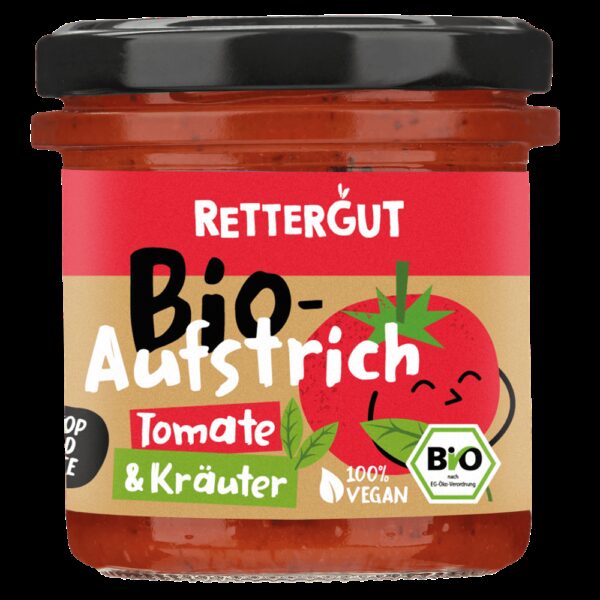 Bio-Aufstrich Tomate & Kräuter Rettergut