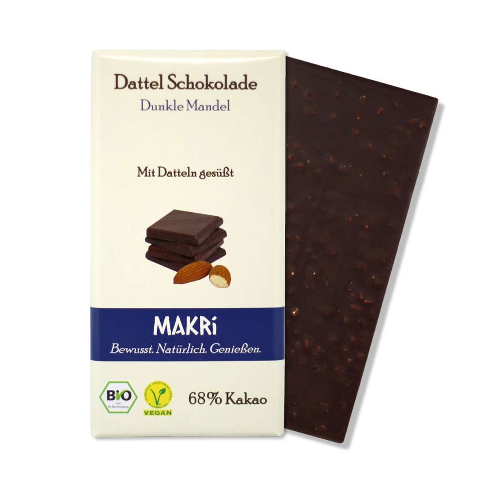 Makri - Dattel Schokolade Dunkle Mandel