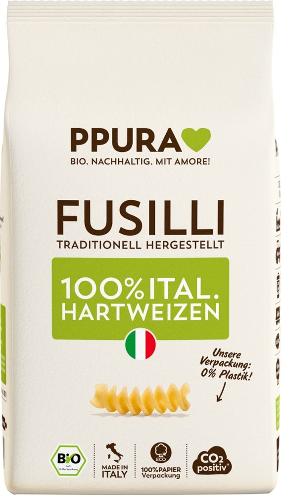 Fusilli 100%Ital. Hartweizen PPURA