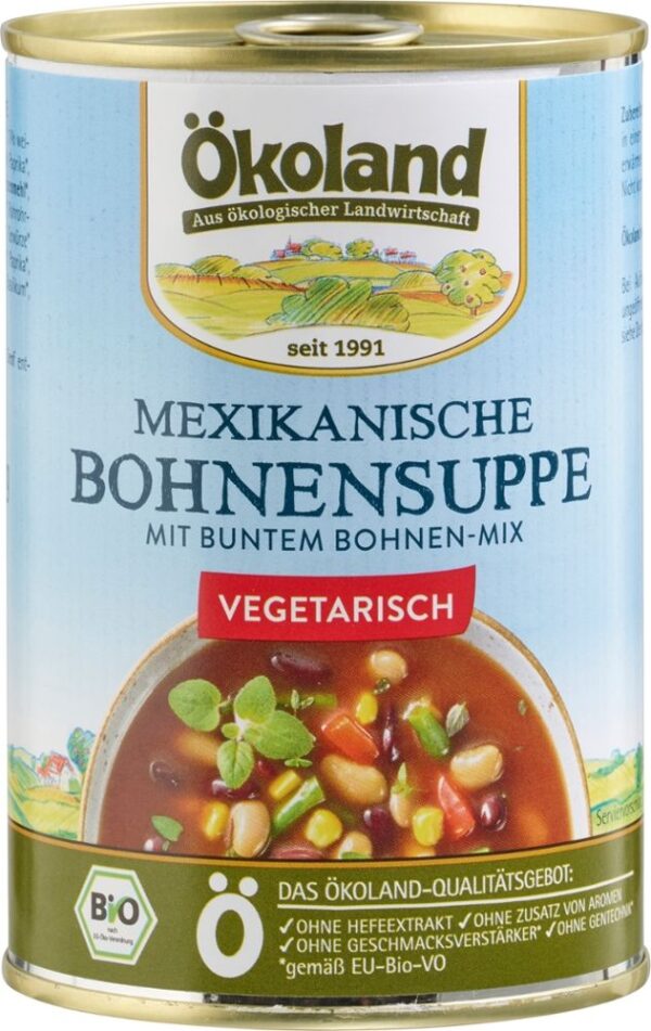 Mexikanische Bohnensuppe Ökoland