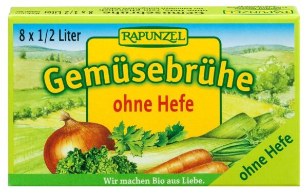 Gemüsebrühe ohne Hefe Rapunzel