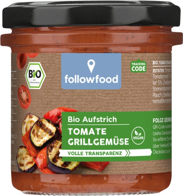 Bio-Aufstrich Tomate & Grillgemüse Rettergut