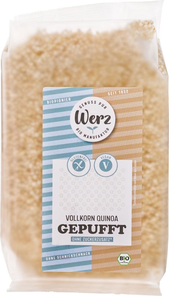 Werz - Vollkorn Quinoa Gepufft 10 Stück zu 125 g