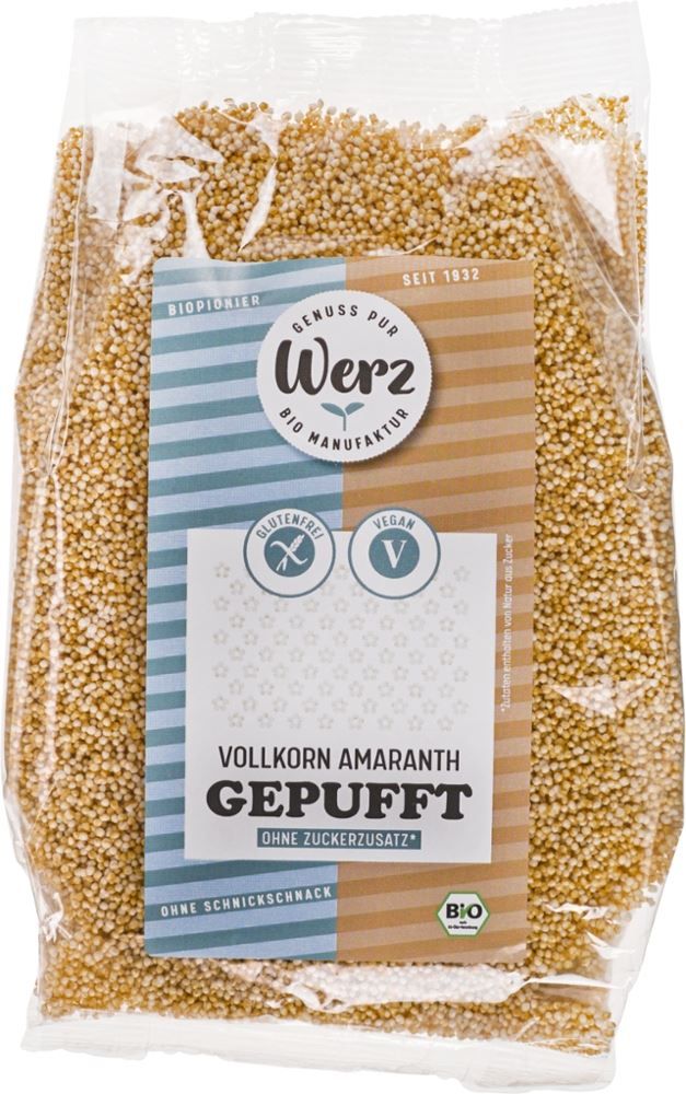 Werz - Vollkorn Amaranth Gepufft 10 Stück zu 125 g