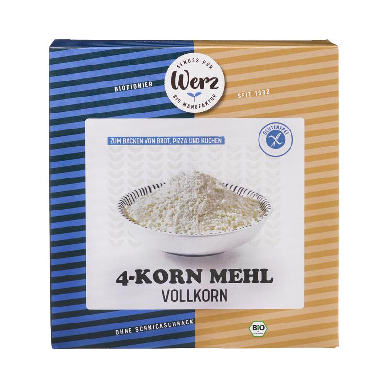 4-Korn Mehl Vollkorn Werz