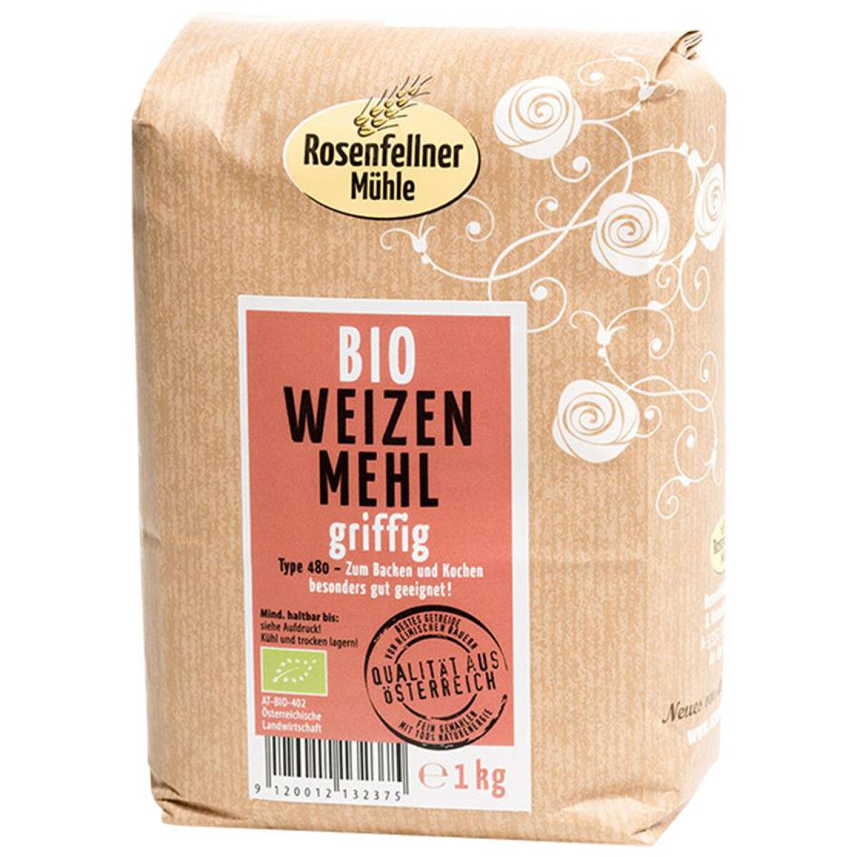 Rosenfellner Mühle - Bio Weizenmehl griffig 10 Stück zu 1 kg