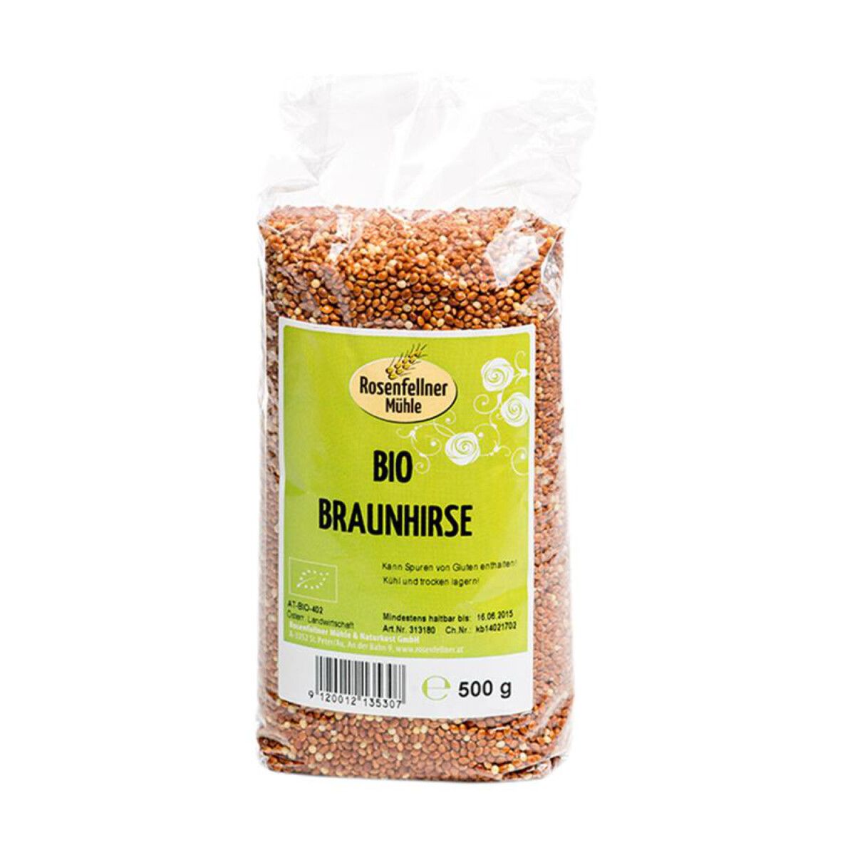 Rosenfellner Mühle - Bio Braunhirse 8 Stück zu 500 g