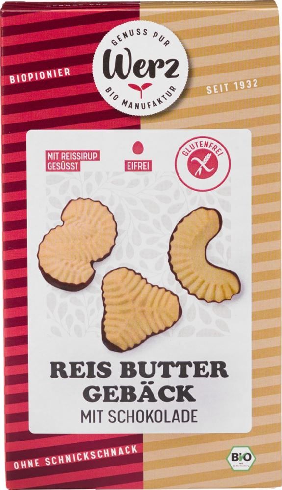 Werz - Reis Butter Gebäck 6 Stück zu 125 g