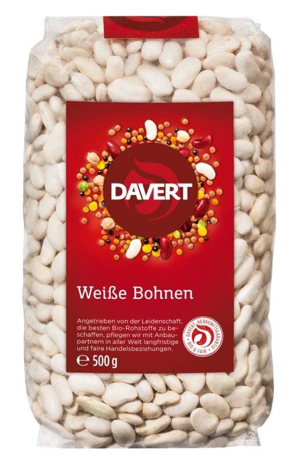 Weiße Bohnen Davert