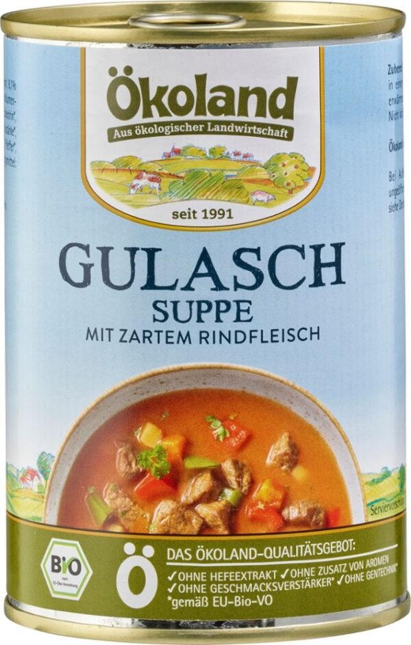 Gulasch Suppe Ökoland