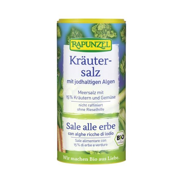 Kräutersalz mit jodhaltigen Algen Rapunzel