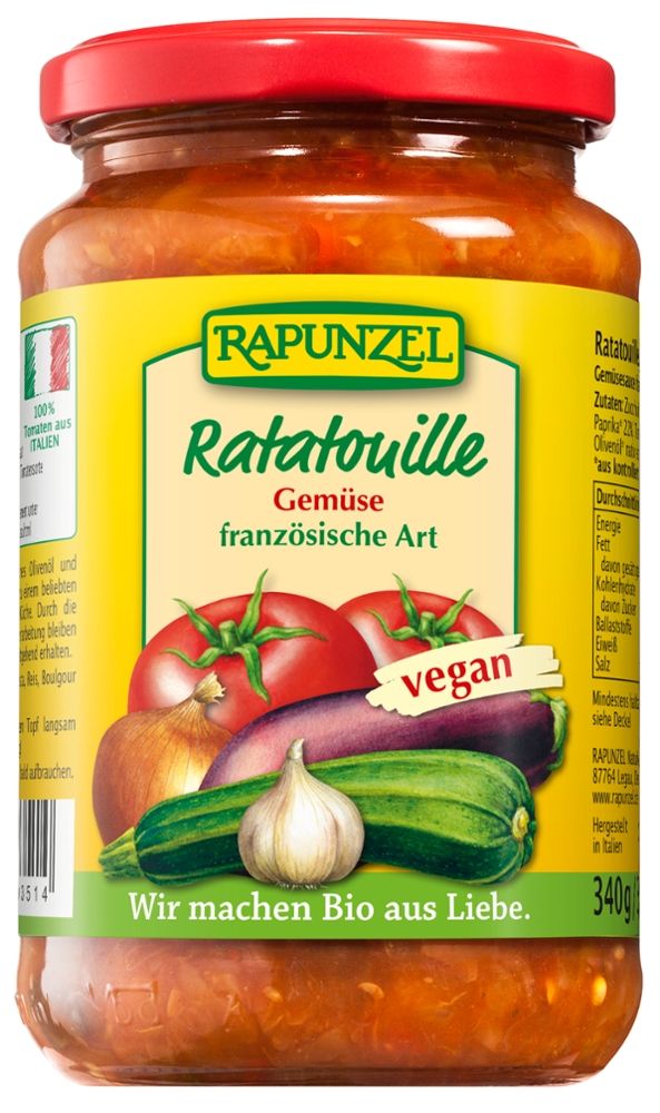 Ratatouille Gemüse Rapunzel