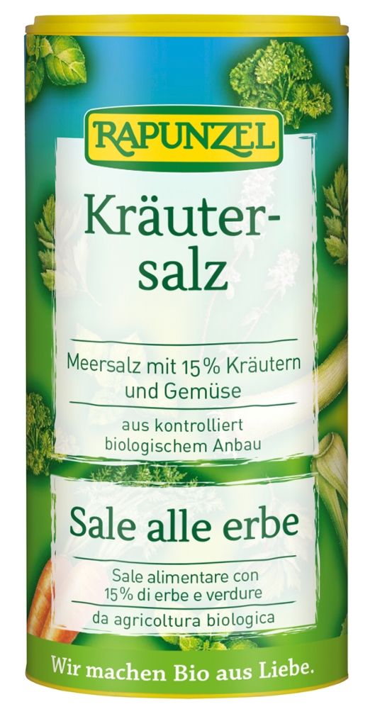 Rapunzel - Kräutersalz 12 Stück zu 125 g