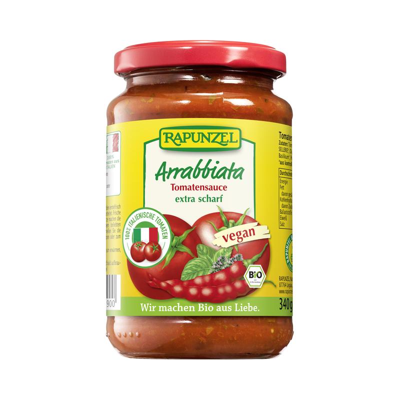 Arrabbiata Tomatensauce Rapunzel