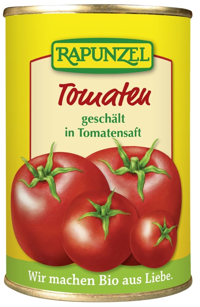 Rapunzel - Tomaten geschält 6 Stück zu 400 g