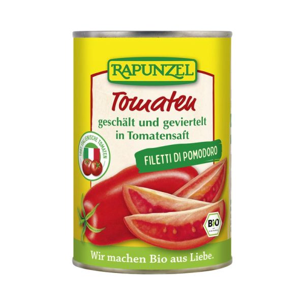 Tomaten geschält und gewürfelt Rapunzel