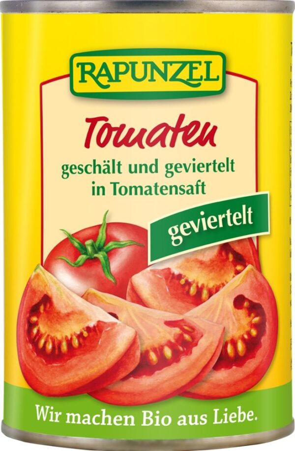 Tomaten geschält und gewürfelt Rapunzel