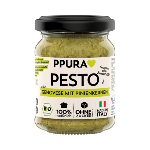 Pesto Genovese mit Pinienkernen PPURA