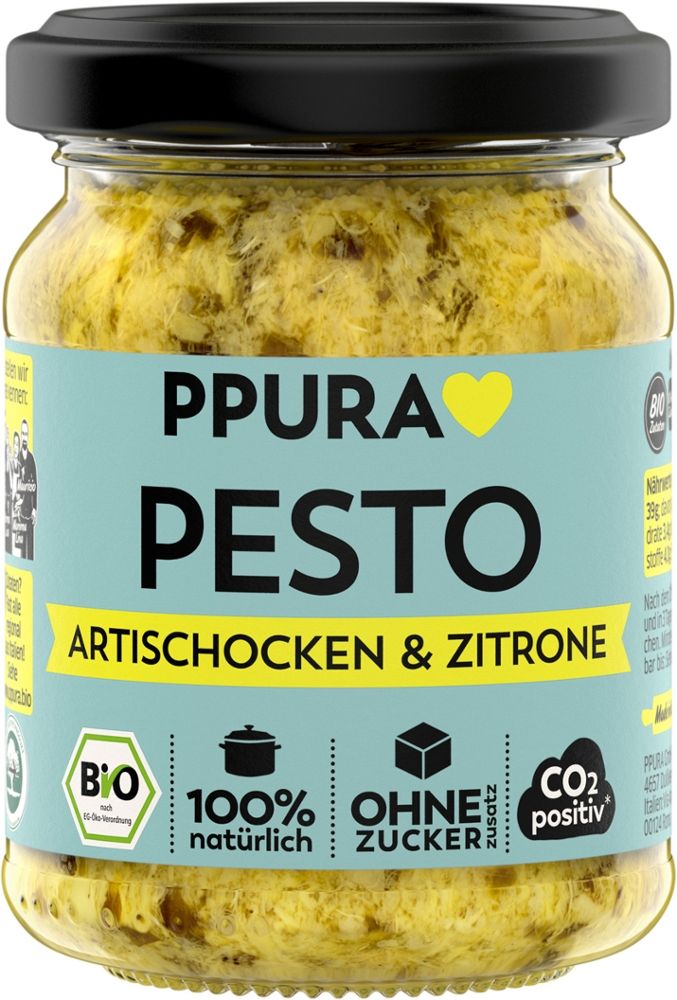 Pesto Artischocken & Zitrone PPURA