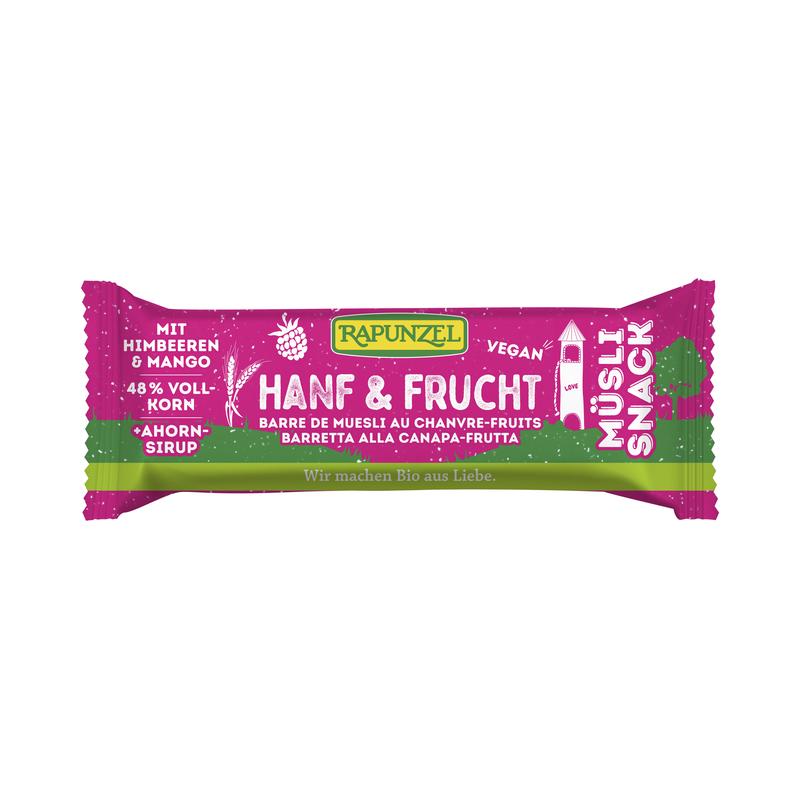 Hanf & Frucht Müsli-Snack Rapunzel